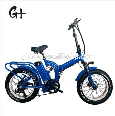 Vélo électrique pliant de 20 pouces avec moteurs 48V 500W 750W 1000W et conception étape par étape