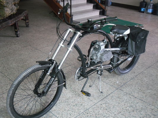 Sud de l'Amérique 50CC moteur à gaz 4 temps motocycle avec fourche de suspension