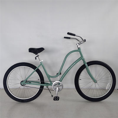 Légère en aluminium Unisexe Pas à pas 8 vitesses Hybride Femmes Beach Cruiser Vélo Vélo 26 pouces