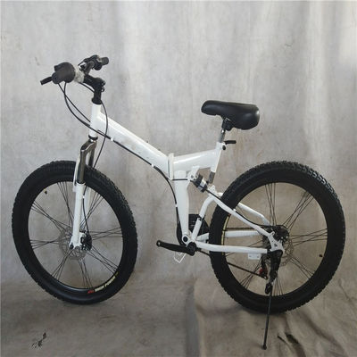 Cadre pliable de 21 engrenages 26 pouces pleine suspension MTB vélo vélo pour hommes Vélos de montagne