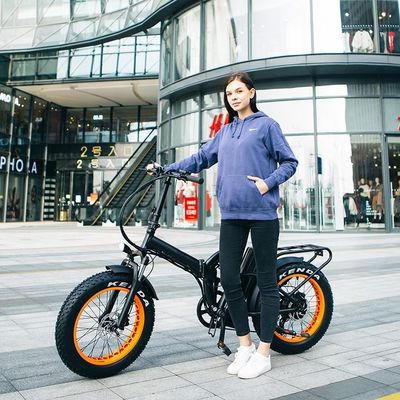 20 &quot; 48V 1000W OEM EN15194 50KM/H 13AH batterie au lithium pliable à suspension complète cadre vélo électrique
