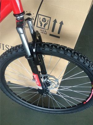 26 pouces 2.125 &quot; Cadre dur OEM / ODM Adult 21 vitesses frein à disque Alliage d'aluminium VTT VTT