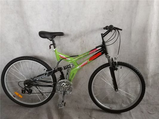 Cadre en acier 18 vitesses en descente MTB Cycle plein à double suspension VTT 24 pour OEM