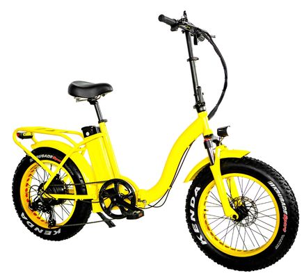 7 vitesse 20 &quot; 4.0 EN15194 CPSC pneu de neige Grand pneu de puissance grosse 48V 1000W 32MPH 13AH batterie au lithium Dame femmes Unisexe vélo pliant électrique