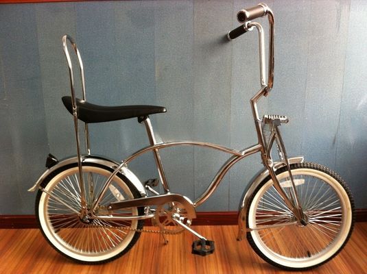Fork en acier 20 pouces adulte couleur noire enfants produits de sport enfants Beach Cruiser Lowrider vélo