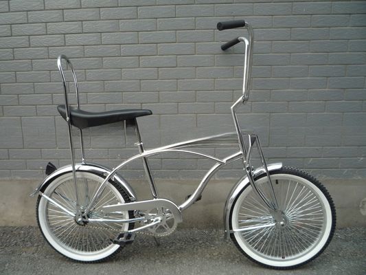 Fork en acier 20 pouces adulte couleur noire enfants produits de sport enfants Beach Cruiser Lowrider vélo
