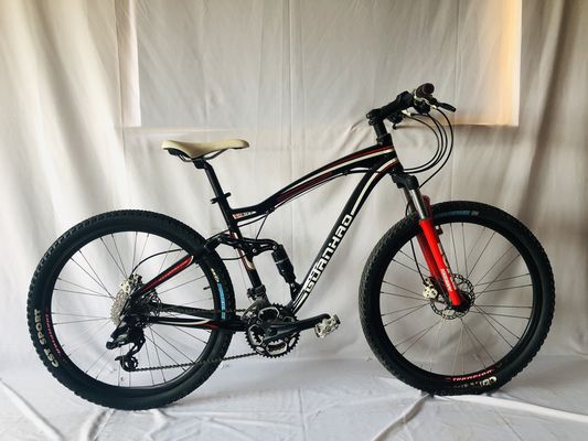26&quot; OEM personnalisé USA CE Homme adulte 24 vitesses aluminium à suspension complète Vélo de montagne
