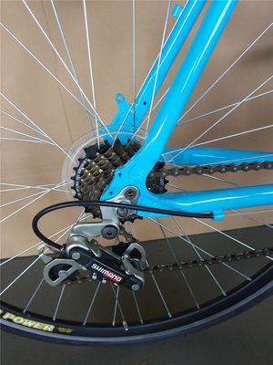 Couleur noire 21 vitesse Double V freinage Fitness course vélo de route personnaliser logo pour hommes