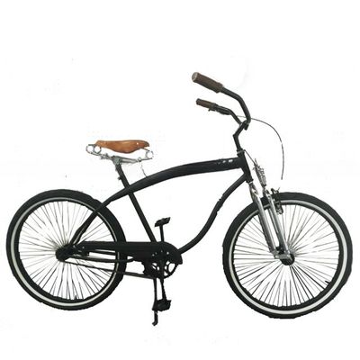 CE USA Hard Frame Non-Damper arrière 26 &quot;Cruiser de plage à vitesse unique pour la détente des hommes