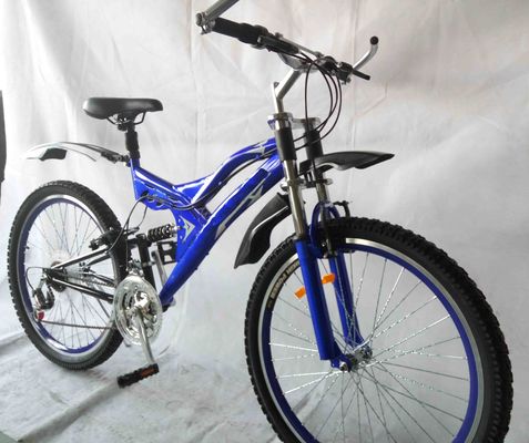 Cadre en acier 26 &quot; 21S Full Suspension VTT pour la personnalisation OEM certifiée CE