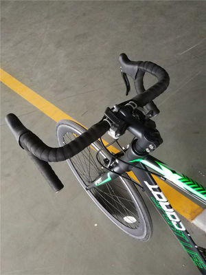 Vélo routier pour homme 700C avec tige en alliage et frein à disque 21S 2024 cadre en alliage d'aluminium