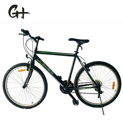 Pédal ordinaire 26 pouces Homme acier CE adulte Shimano 21 vitesses OEM Logo VTT VTT 17kg