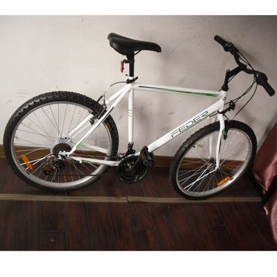 Pédal ordinaire 26 pouces Homme acier CE adulte Shimano 21 vitesses OEM Logo VTT VTT 17kg