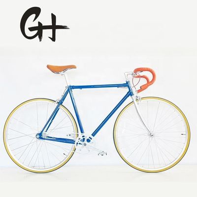 Old Fashion Vintage OEM CE Vélo à engrenages fixes Vélo à vitesse unique Poids brut 13 kg Durable