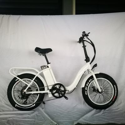 Vélosité élevée 48V 1000W pneu gros 4.0 pneu de neige vélo pliant électrique avec Shimano 7 vitesses