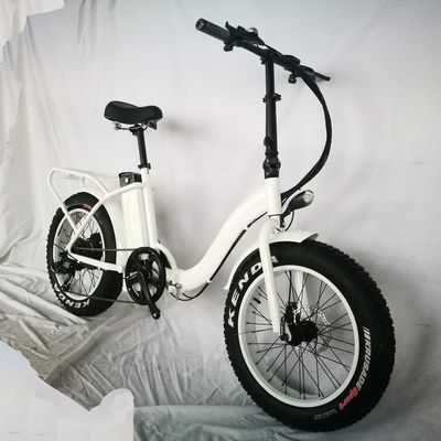 Vélosité élevée 48V 1000W pneu gros 4.0 pneu de neige vélo pliant électrique avec Shimano 7 vitesses