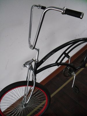 26 pouces Chopper style Beach Cruiser vélo avec fourchette en acier et 150 kg de capacité de charge