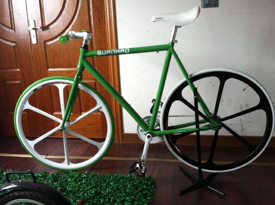 700C Teny Mag 5 roues à rayons vélo fixe vélo à engrenages fixes pour hommes capacité de charge 150 kg fin