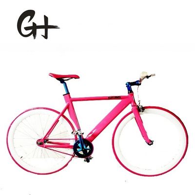 Taïwan Aluminium CE Tracking à vitesse unique Fixed Gear Fixie Bike 58CM pour le marché américain