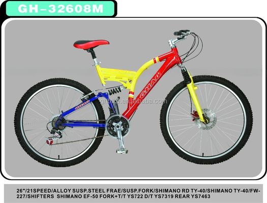 2015 Style Steel MTB VTT avec 21 ou 24 vitesses N'importe quelle couleur OEM Fabriqué dans le service OEM