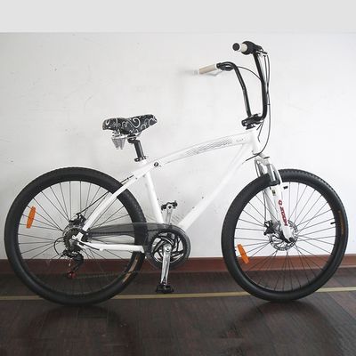 Peinture couleur OEM 26 pouces 3.0 pneu cadre en aluminium Beach Cruiser Vélo 7 vitesses Shimano
