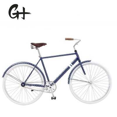 Pédal ordinaire 700C vélo unisexe avec conception simple et frein à roues