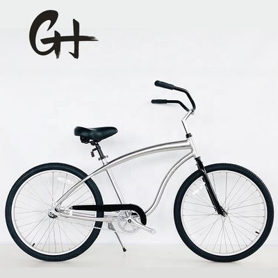 26 pouces Aluminium 6061 Cadre Coaster frein Single Speed Beach Cruiser Vélo pour les hommes adultes