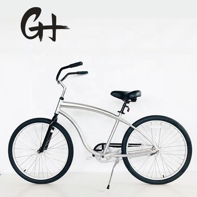 26 pouces Aluminium 6061 Cadre Coaster frein Single Speed Beach Cruiser Vélo pour les hommes adultes