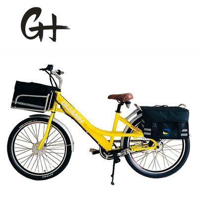 35V 350W 8,8AH batterie au lithium 26&quot; livraison de restauration rapide Cargo Vélo électrique pour femmes adultes 25KM/H CE marché européen