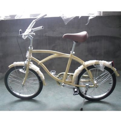 Matériau de fourchette acier 20 pouces OEM 20 * 2.125 enfant fille garçon vélo de plage de croisière à une vitesse