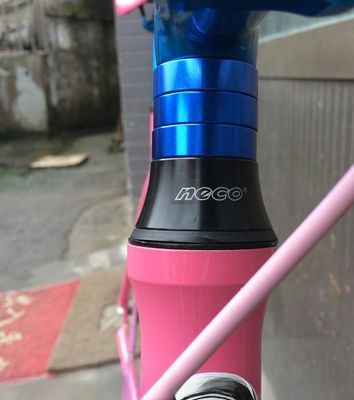 700C vélo à engrenage fixe avec frein à pince avant cadre en alliage d'aluminium et vitesse unique