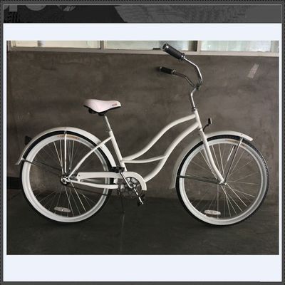26&quot;x2.125&quot; Cadre en acier de frein de montagne pour femmes Vélo de croisière de plage CE EN CPSC OEM/ODM