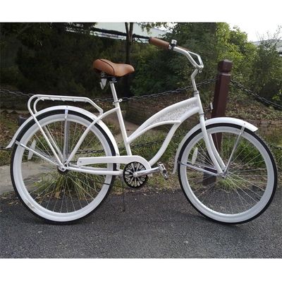 26&quot;x2.125&quot; Cadre en acier de frein de montagne pour femmes Vélo de croisière de plage CE EN CPSC OEM/ODM