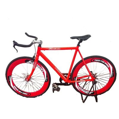 Radius Caliper Brake Fixie Bike Couleur rouge 700C alliage d'aluminium CE certifié OEM chinois