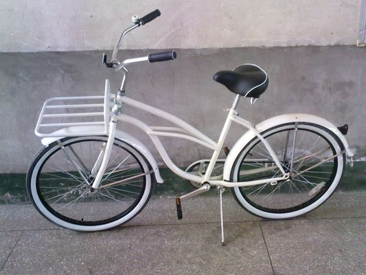 26&quot;x2.125&quot; Cadre en acier de frein de montagne pour femmes Vélo de croisière de plage CE EN CPSC OEM/ODM