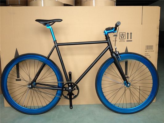 Quando Hub 700C Vélo à engrenages fixes colorés avec pneus Kenda 700*28C et roulements scellés