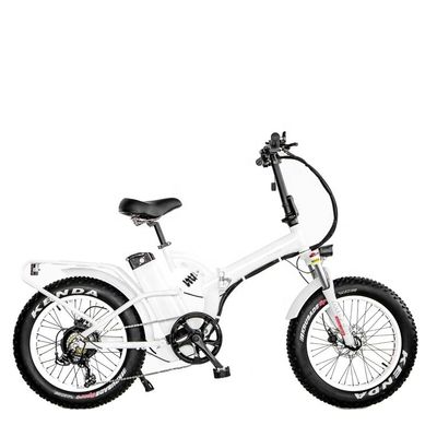 48V 21h Batterie au lithium CE certifié 1000W 50KM/H Grand pneu de neige grasse Vélo pliant électrique Pleine suspension