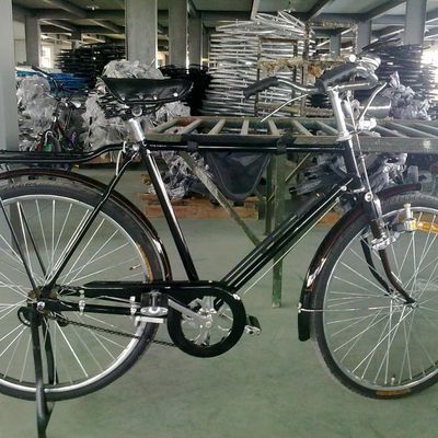Vélo urbain en acier de 26 pouces avec style classique dans la ville moderne