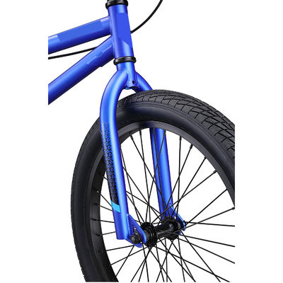 Vélo BMX de longueur de tube supérieur de 20 x 25 pouces avec cadre en acier Hi-Ten durable et sans conception pliable