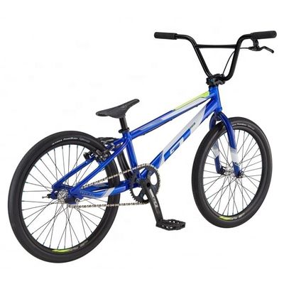 Pas de suspension Vélo de course BMX de 20 pouces avec cadre en alliage d'aluminium et engrenages à vitesse unique