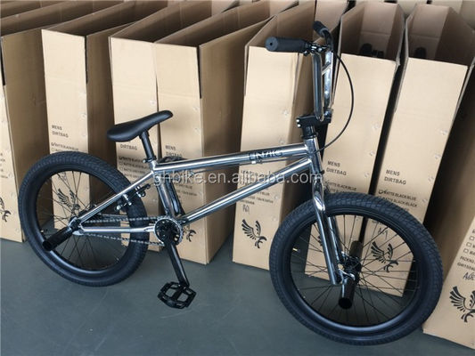 Matériau de fourche en acier et taille de roue de 20 pouces BMX vélo avec cadre en acier chrome