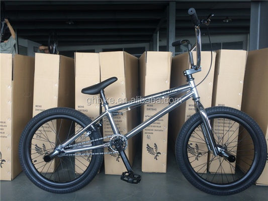 Matériau de fourche en acier et taille de roue de 20 pouces BMX vélo avec cadre en acier chrome