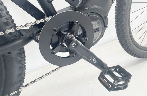 26*4&quot; Largeur du pneu 48V 1000W 17AH BAFANG Moteur moyen électrique à pleine suspension VTT