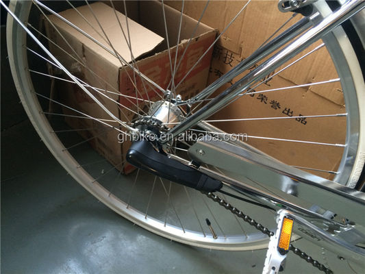 Lady Road Bike Intérieur 3 vitesses Chambre Chrome Vélo urbain à fourchette en acier 11KGS