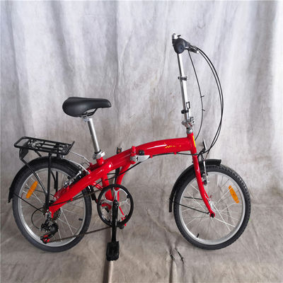 Vélo pliant hybride unisexe de 20 pouces avec 7 vitesses et moyeu en alliage de frein en aluminium V Quando