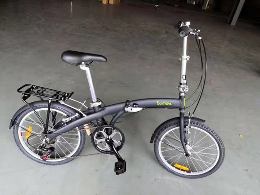 Vélo pliant hybride unisexe de 20 pouces avec 7 vitesses et moyeu en alliage de frein en aluminium V Quando