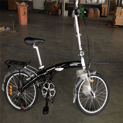 Vélo pliant hybride unisexe de 20 pouces avec 7 vitesses et moyeu en alliage de frein en aluminium V Quando
