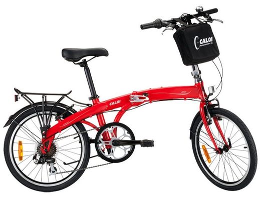 Vélo pliant hybride unisexe de 20 pouces avec 7 vitesses et moyeu en alliage de frein en aluminium V Quando