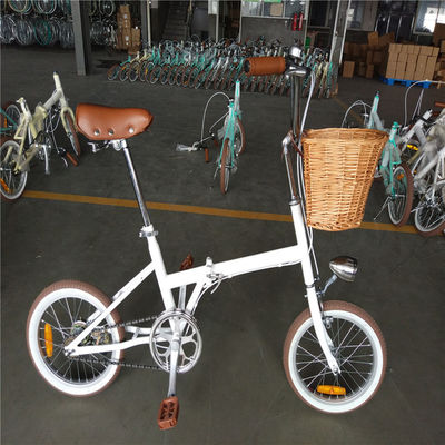 Système de freinage double V Alloy d'aluminium cadre de vélo pliable pour vélo pliable de 20 pouces
