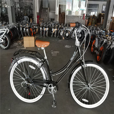 14 kg de vélo rétro pour femmes 7 vitesses Vintage 700C vélo de ville pour femmes adultes avec panier